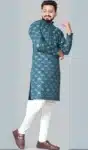 Men_s Cotton Embroidered Kurta Indian Traditional Festival Wear & Ethnic Clothing – AP030825 – 1 (3)