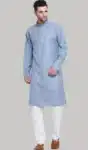 Men_s Cotton Striped Kurta Pyjama Set Traditional Ethnic Wear for Weddings & Festive Occasions – AP030525 -1 (6)