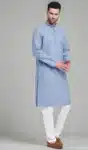 Men_s Cotton Striped Kurta Pyjama Set Traditional Ethnic Wear for Weddings & Festive Occasions – AP030525 -1 (6)