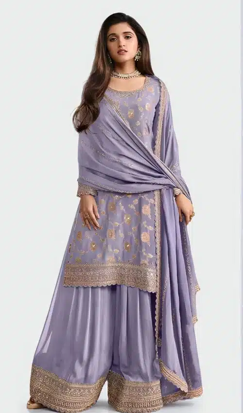 Ready To Wear Stylish Salwar Kameez Palazzo Pant Dress for Festive