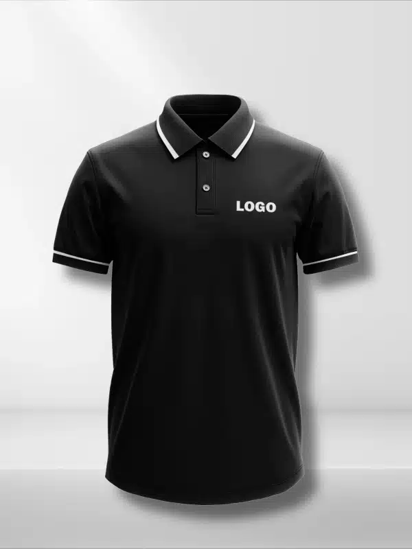 Black Customized Polo Shirts (1)