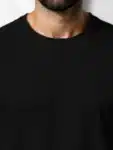 Black Premium Cotton Custom Printed T-Shirts (1)