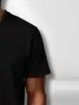 Black Premium Cotton Custom Printed T-Shirts (1)