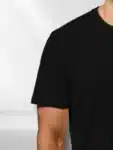 Black Premium Cotton Custom Printed T-Shirts (1)