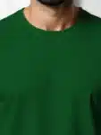 Bottle Green Premium Cotton Custom Printed T-Shirts (1)