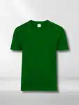 Bottle Green Premium Cotton Custom Printed T-Shirts (1)