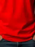 Bright Red Premium Cotton Custom Printed T-Shirts (1)