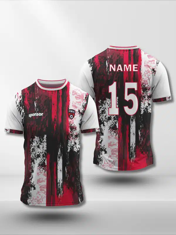 Crimson Storm Custom Sublimated Soccer Jersey main