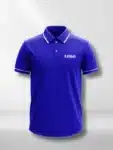 Denim Dark Blue Customized Polo Shirts (1)