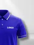 Denim Dark Blue Customized Polo Shirts (1)