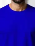 Earth Blue Premium Cotton Custom Printed T-Shirts (1)