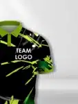 Green in Black Graphic Custom Cricket Jersey (1)