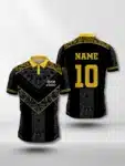 Smokey Grey Graphic Custom Cricket Jersey (1)