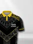 Smokey Grey Graphic Custom Cricket Jersey (1)