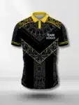 Smokey Grey Graphic Custom Cricket Jersey (1)