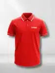 Venetian Red customized polo shirts (1)