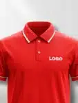 Venetian Red customized polo shirts (1)