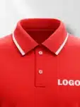 Venetian Red customized polo shirts (1)