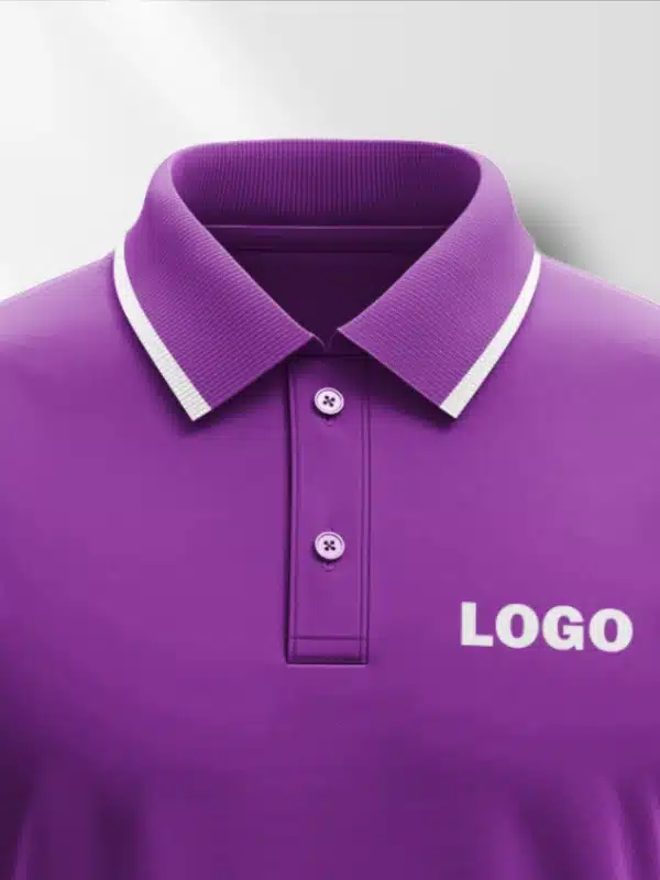 Warm Purple Customized Polo Shirts (5) Warm Purple Customized Polo Shirts (5)