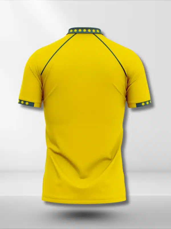 Australia T20 World Cup 1999 Cricket Jersey (3) Australia T20 World Cup Cricket Jersey 1999 Half Sleeves back