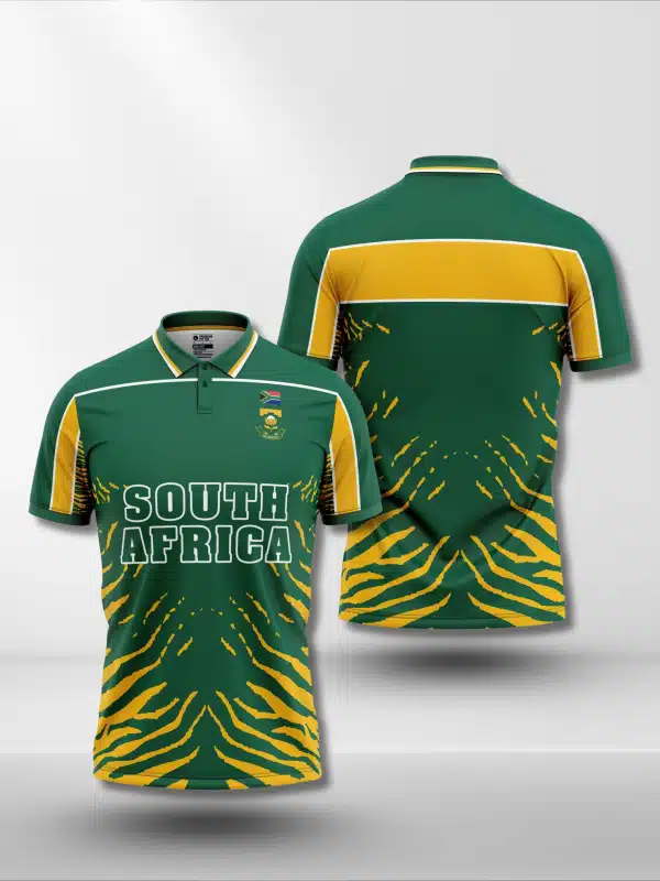 South Africa 2003 ICC World Cup Half Sleeves Cricket Fan Jersey main