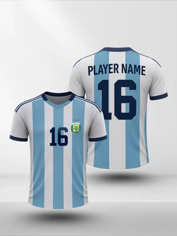 Argentina World Cup Soccer Jersey 2022 Fan Edition