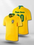 Brazil FIFA World Cup Jersey 2018 Home Kit mian