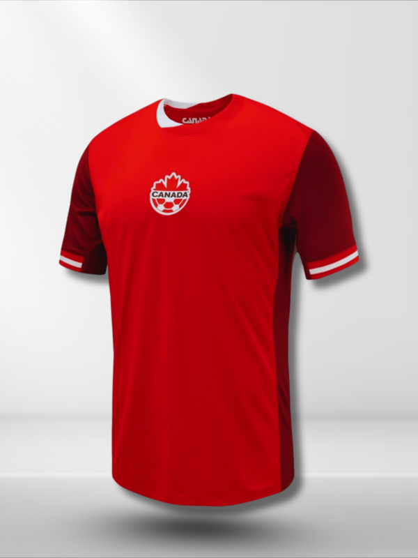 Canada Soccer Jersey 2024 Home Kit (2) Canada Soccer Jersey 2024 Home Kit Front side