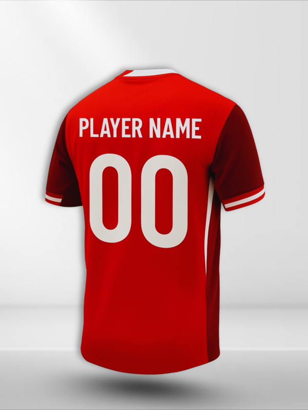 Canada Soccer Jersey 2024 Home Kit (3) Canada Soccer Jersey 2024 Home Kit Backside