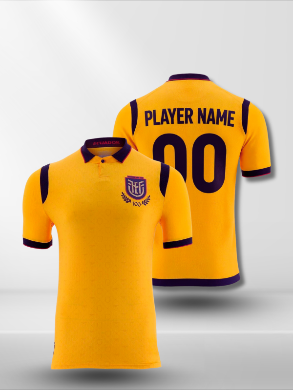 Ecuador Soccer Jersey 2025 Fan Edition Main