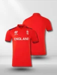 England Red 24/25 ODI Cricket Fan Jersey Half Sleeves (1)