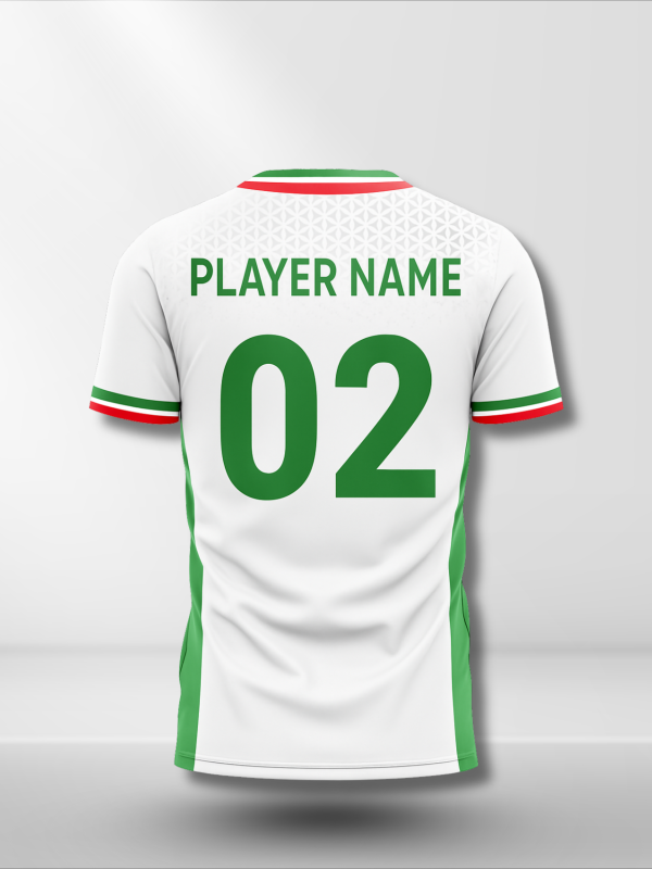 FIFA World Cup 2022 Iran Jersey (3) FIFA World Cup 2022 Iran Jersey Back SIde