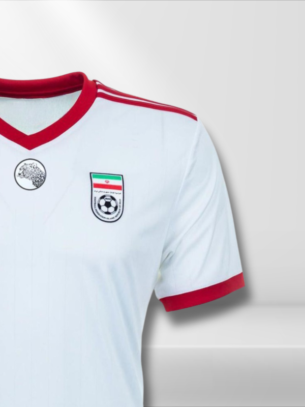 Iran FIFA World Cup Jersey 2018 Fan Edition (4) Iran FIFA World Cup Jersey 2018 Fan Edition Sleeves