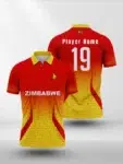 Zimbabwe Cricket Fan Jersey 2023 Half Sleeves main